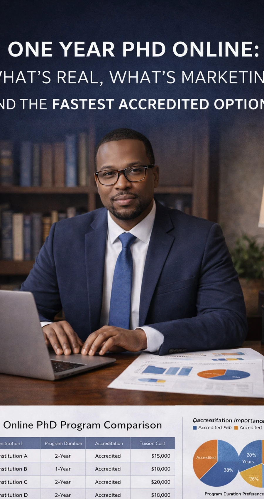 1 Year Online PhD: WHAT’S REAL, WHAT’S MARKETING, AND THE FASTEST ACCREDITED OPTIONS